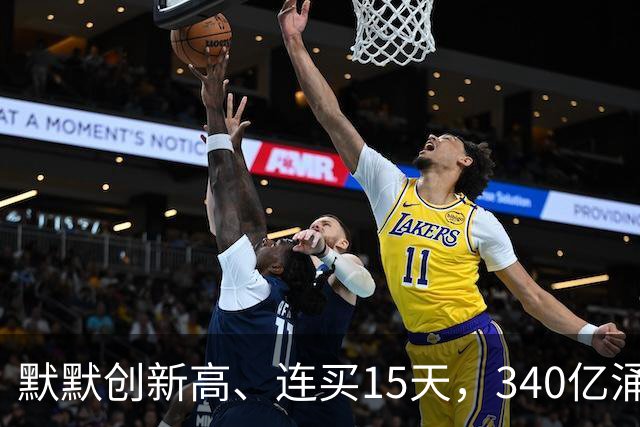 默默创新高、连买15天，340亿涌向这里